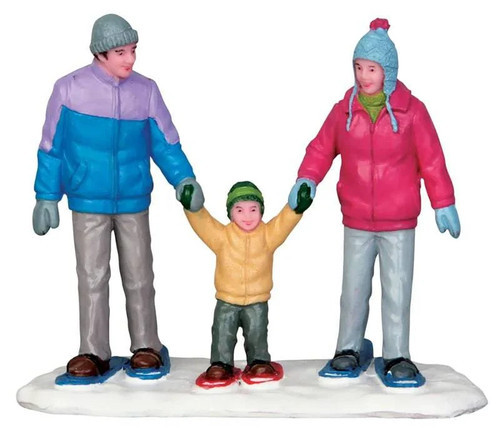 Snowshoe family lemax - family,