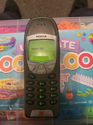 Nokia 6210 mobile phone retro - 6210,