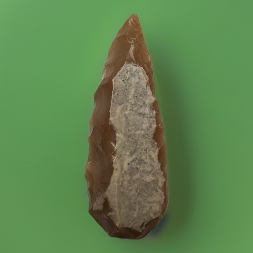 Ancient flint arrowhead - flint,