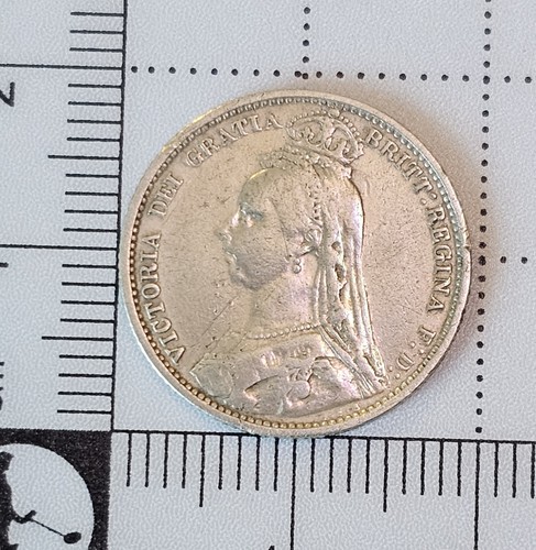 1889 victoria sixpence - 1889,