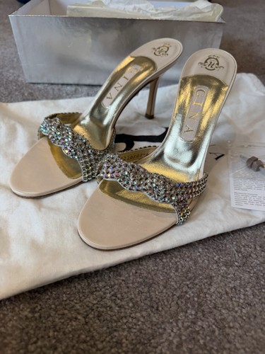 Gina mules embellished crystal - mules,