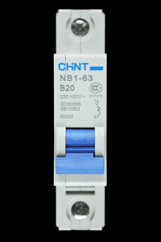Chint amp curve 6ka mcb - chint, 20
