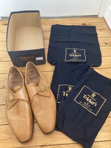 Tricker mayfair tan shoes - mayfair,