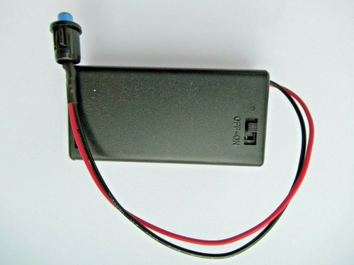 Dummy alarm blue flashing led - alarm,