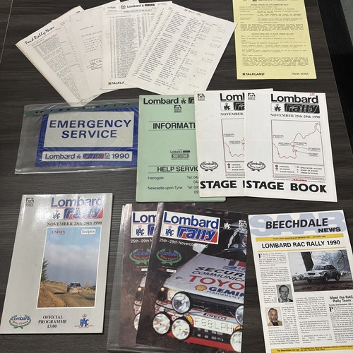1990 lombard rac rally - rally, bundle