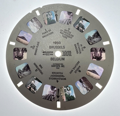 Vintage view master slide - slide, reel