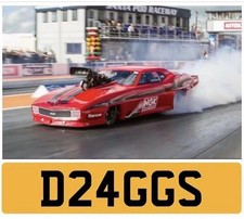 Cherished Number plate drag racing car fast track kit car private funny rude fc