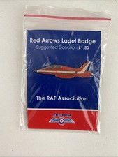 Red Arrows Lapel Badge RAF Association BNWT
