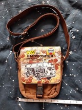 Haynes VW Camper Van Womens Small Messenger Bag Transporter Satchel