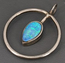 Vintage australian opal silver - vintage,