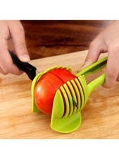 Potato Food Tomato Onion Lemon Vegetable Fruit Slicer Egg Peel Cutter HolderUK..