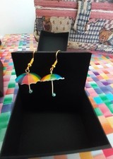  Hand Made Umbrella Earrings Unique