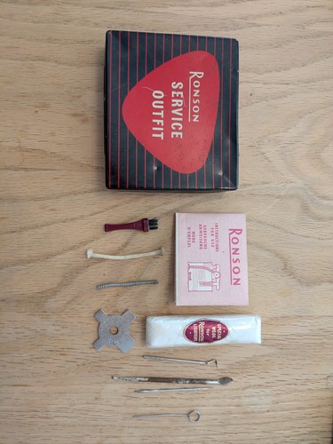 1949 vintage ronson service - ronson,