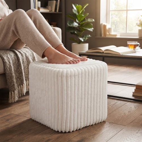 Square storage ottoman - square,