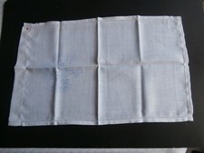 Vintage  white tray cloth with
