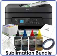 Sublimation Bundle: Epson WF-2930 All-in-1 + non-oem Ink, ARC Cartridges & Paper