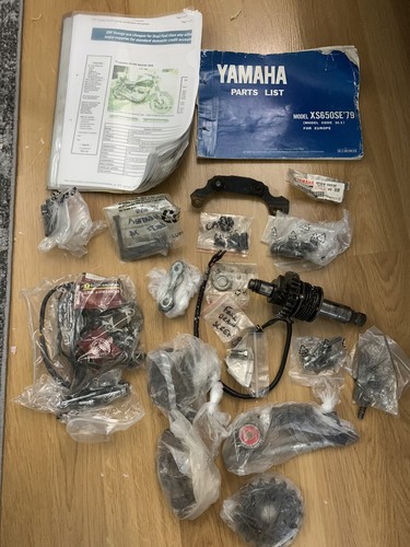 Yamaha xs650 spare parts list - yamaha,