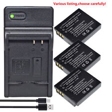 CGA-S005 Battery or charger for Panasonic Lumix DMC-FX9 FX50 FX180 LX1 LX2 LX3