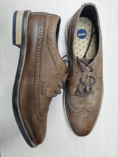 Ikon Brown Leather Brogue