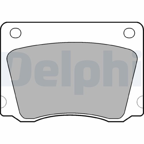 Delphi lp17 brake pad - lp17,