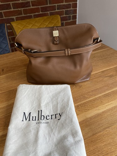Mulberry brown leather - brown, tessie