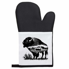 'American Bison' Oven Glove /