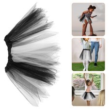 1Pc Girl Festival Pettiskirt Stage Performance Skirt Girl's Tulle Bubble Skirt