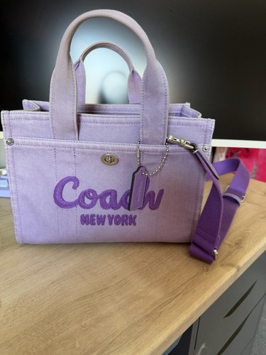 Coach lilac cargo tote - coach,