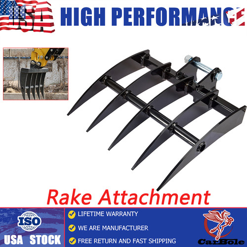 Rake attachment fit - rake,