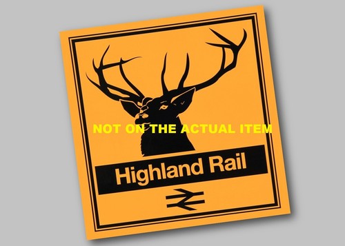 Sticker highland rail - sticker,