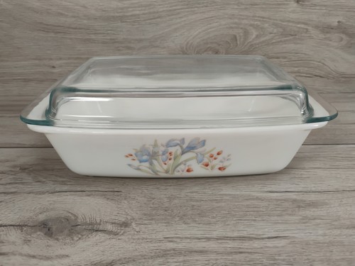 Vintage pyrex england blue - england,