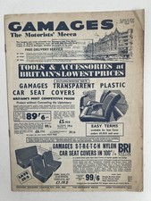 Gamages Motorists’ Mecca