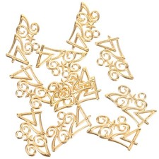  50 Pcs Number Charm Charms