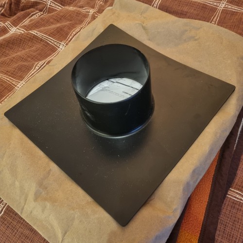 110mm diam radon top hat - top,