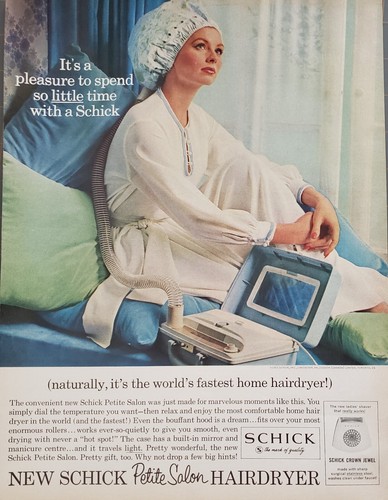 1963 schick hair - 1963, dryer