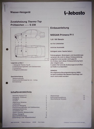 Installation instructions - installation,
