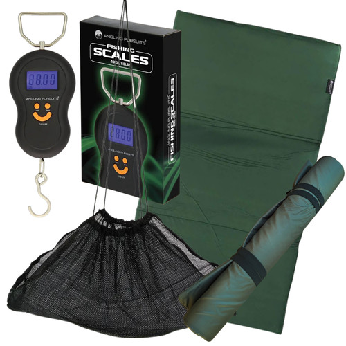 Unhooking fishing mat weigh - fishing,