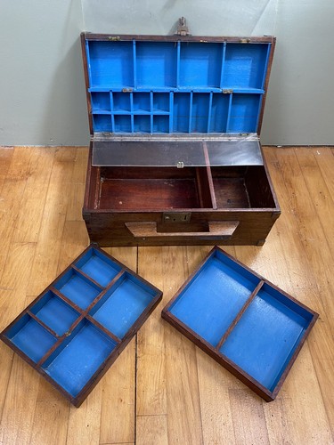 Vintage wood work storage - storage, tool