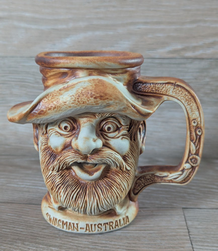 Australia face mug swaggie - australia,