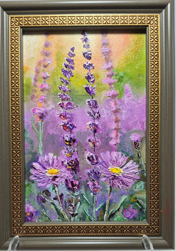 Original autographed oil