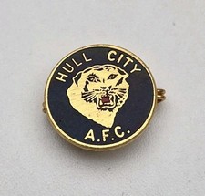 RARE HULL CITY VINTAGE PIN BADGE