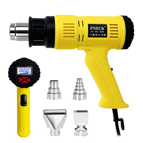 Pneck heat gun - with, lcd
