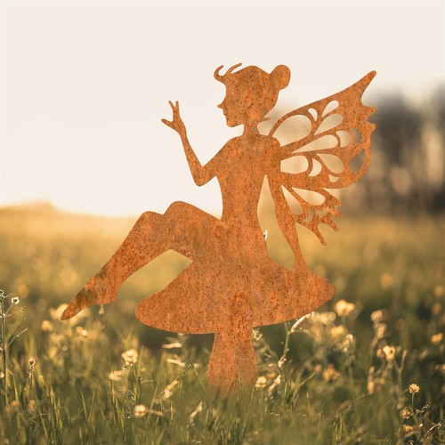 Rustic flower fairy - rustic, on