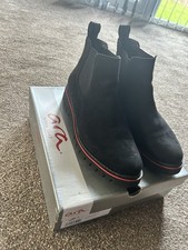 Ara Scala Suede Black Chelsea