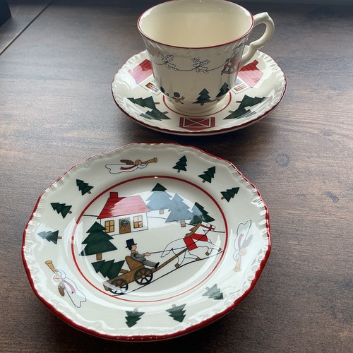 Masons christmas village tea - masons,
