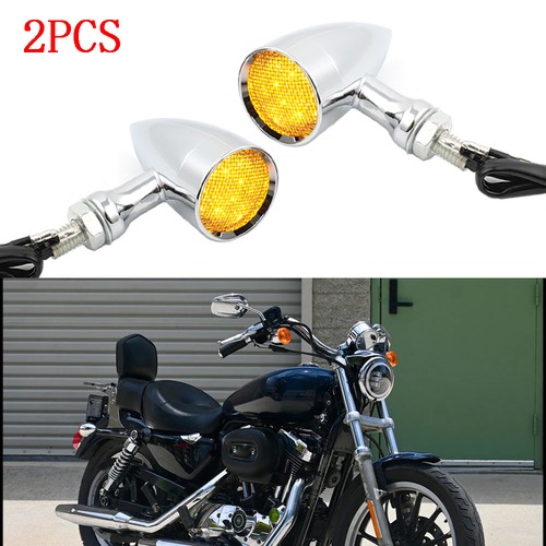 Chrome bullet led - 2x,