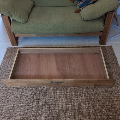 Futon company oak - oak, under