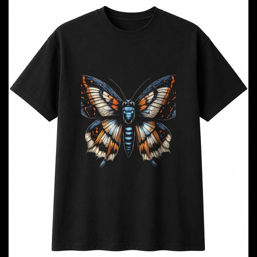 Airbrush poplar hawk moth with - poplar,