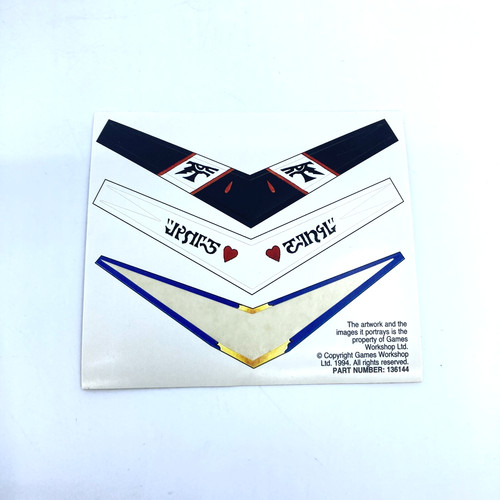 Eldar jetbike banner flags - eldar,