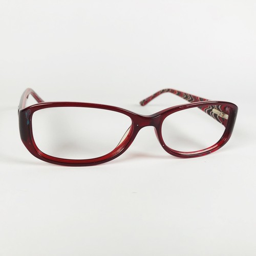 Missoni eyeglasses red oval - missoni,